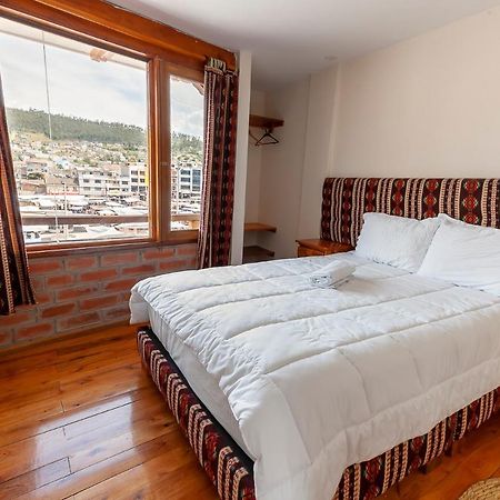 Los Ponchos Inn Apartasuite اوتابالو المظهر الخارجي الصورة
